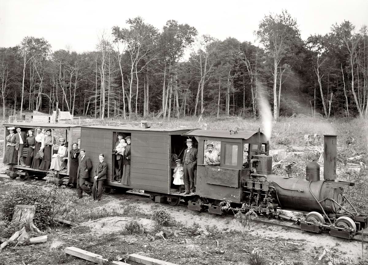 Железные дороги  начала 20-го века на снимках американских фотографов (23)