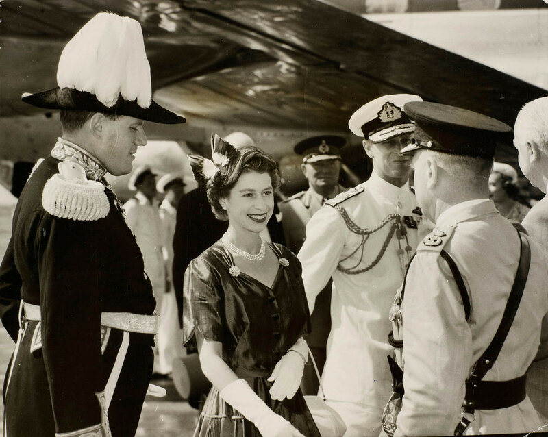 HM Queen Elizabeth II in Uganda, 1954  29 Apr 1954