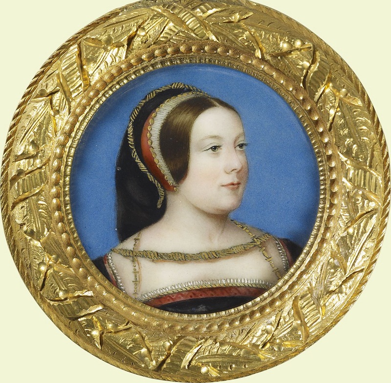 Портрет женщины по имени Маргарет Тюдор (1489-1541)  Подпись и дата 1844