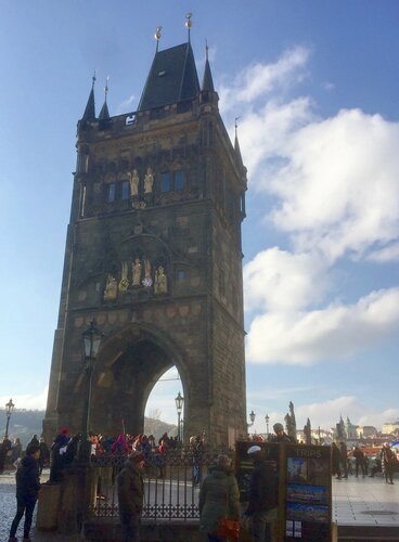Прага. Староместская мостовая башня