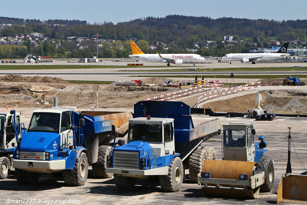 Новая площадка в аэропорту Цюриха