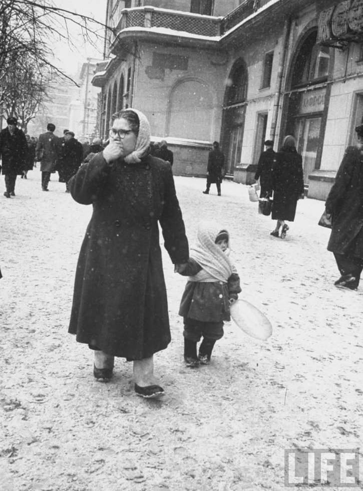 Зима в Москве 1959 года
