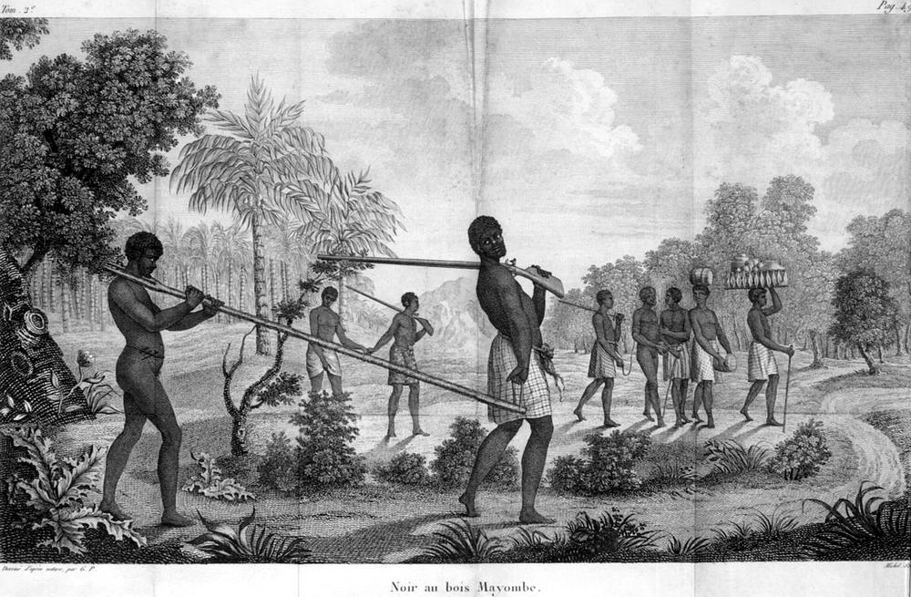Порабощенные африканцы (Ангола, 1786 - 1787 годы)