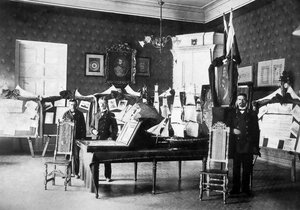 На Петровской выставке 30 июня 1909