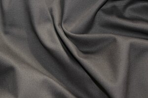 ФТ048 750руб-м Плотный хлопок стрейч ,цвет темно-серый,ткань приятная,плотная,держит форму,для мужских и женских брюк,пиджаков,тренчей,юбок,хлопок 97%,эл-н3%,ширина 1,50м.JPG