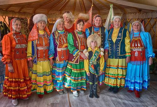 Фольклорная группа в селе Темясово