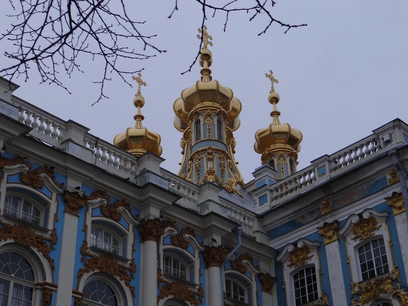 Купола Екатерининского дворца