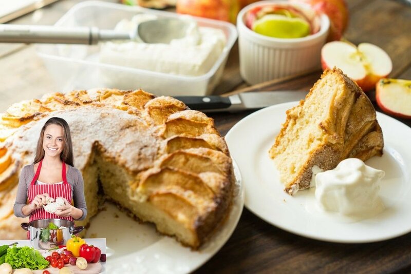 Яблочный пирог «Надежда»   простой и очень вкусный