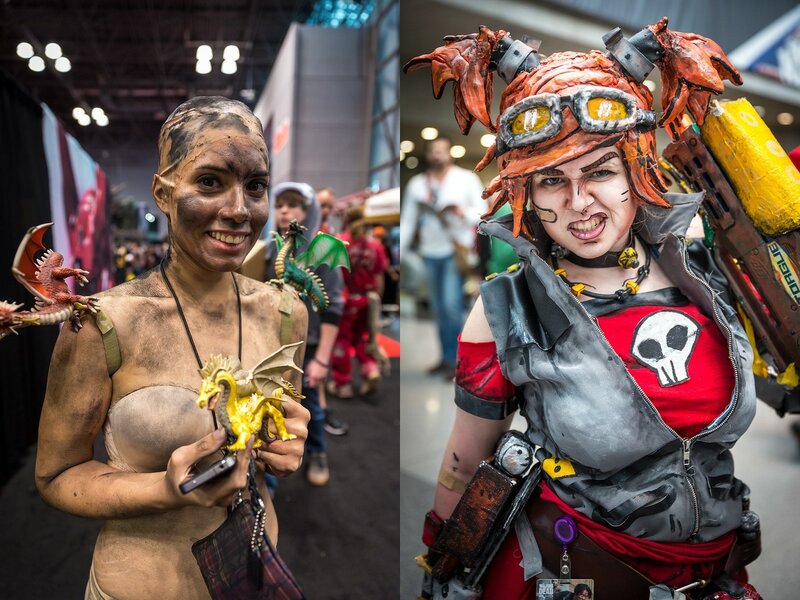 Ежегодный Comic Con в Нью Йорке   интересные фотографии!