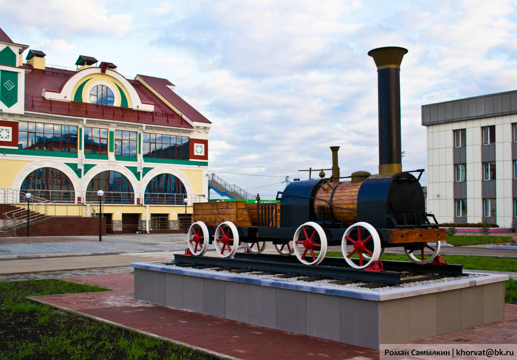 Новый железнодорожный вокзал в Белово