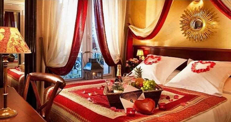 Романтические спальни: как украсить на День святого Валентина