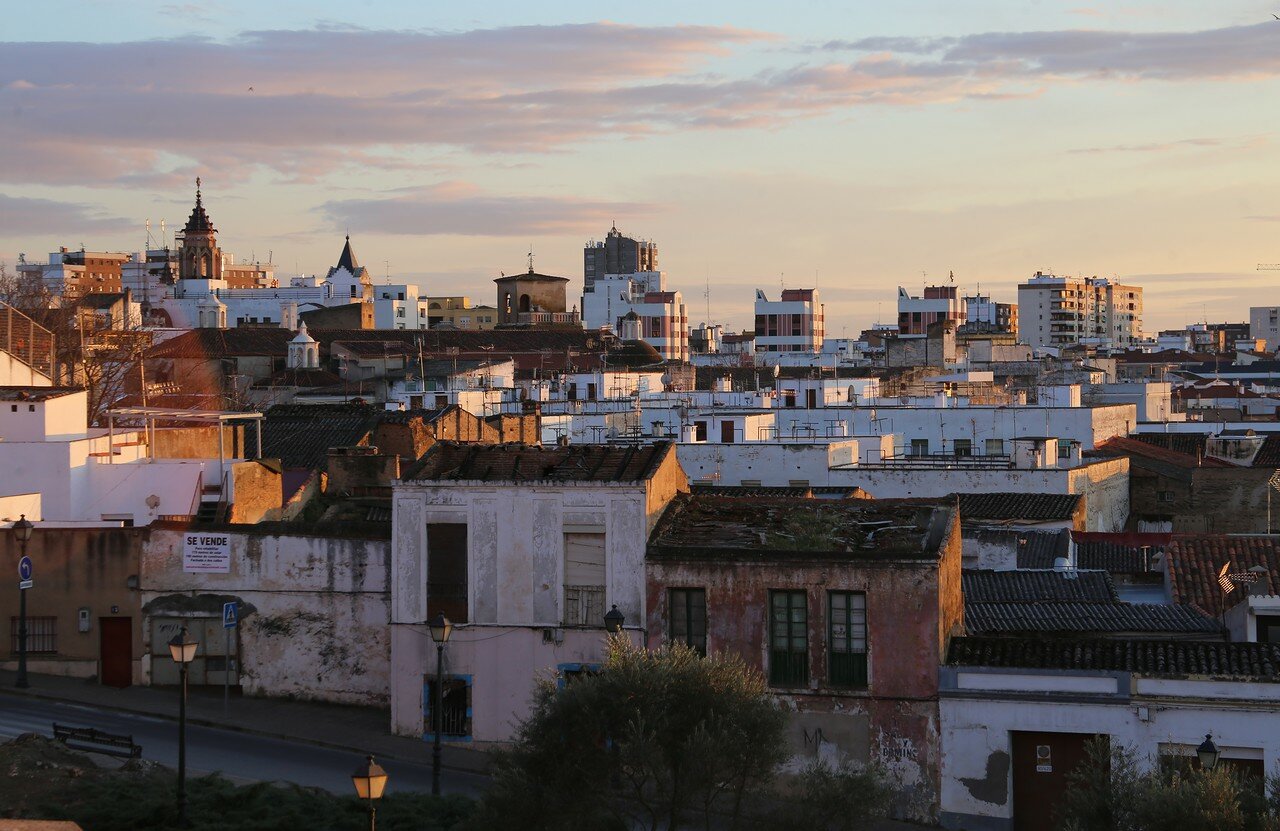 Sunset in Badajoz