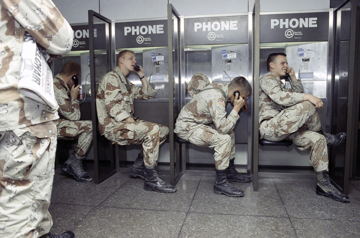 1991 Gulf War US Troops