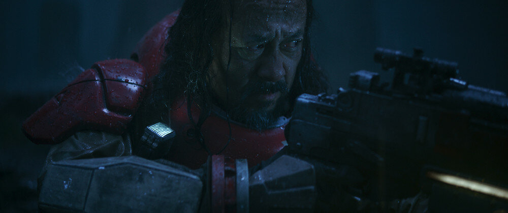 Rogue One: A Star Wars Story..Baze Malbus (Jiang Wen)..Ph: Film Frame ILM/Lucasfilm..©2016 Lucasfilm Ltd. All Rights Reserved.