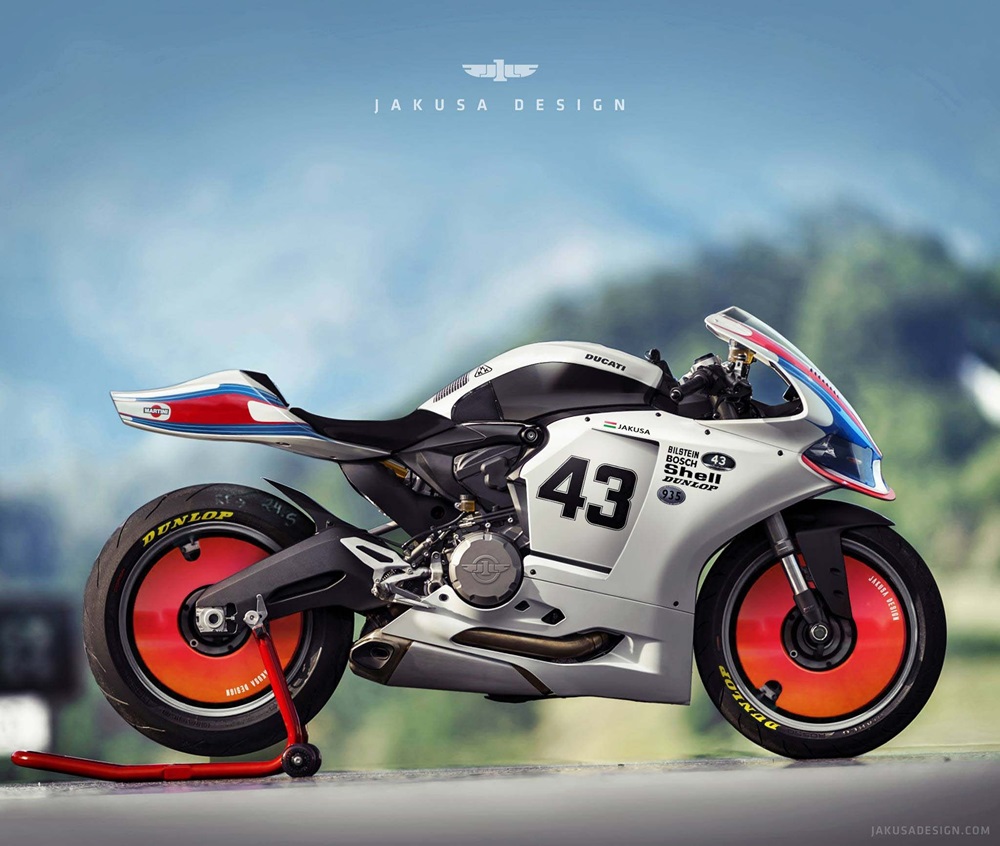 Jakusa Design: скэтчи Ducati