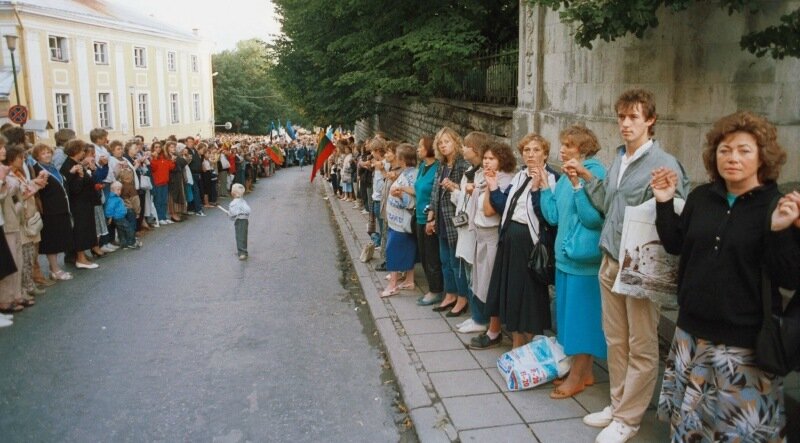 Акция памяти и протеста в Таллине, 1989 г.