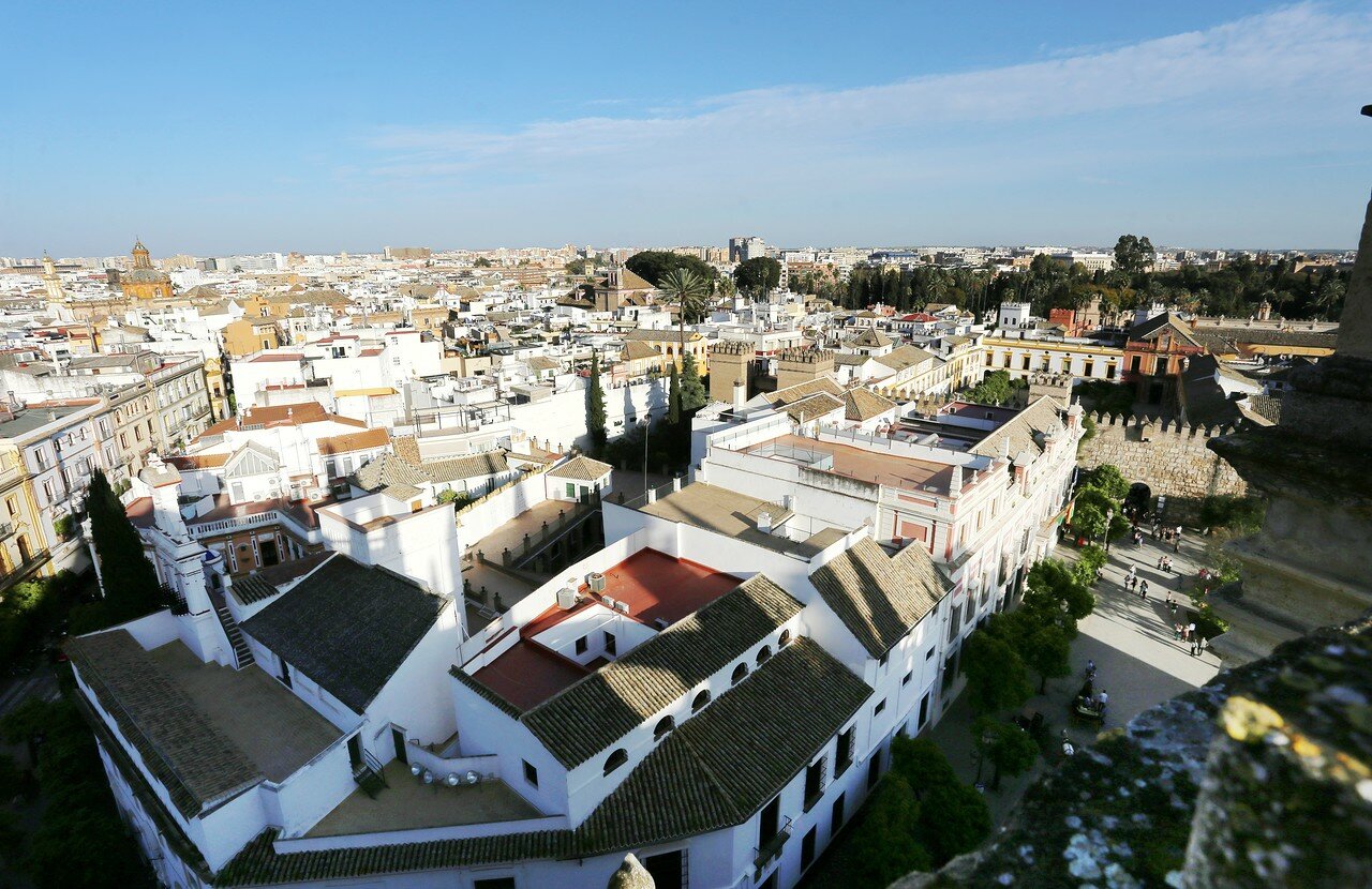 Севилья. Вид с крыши Кафедрального собора