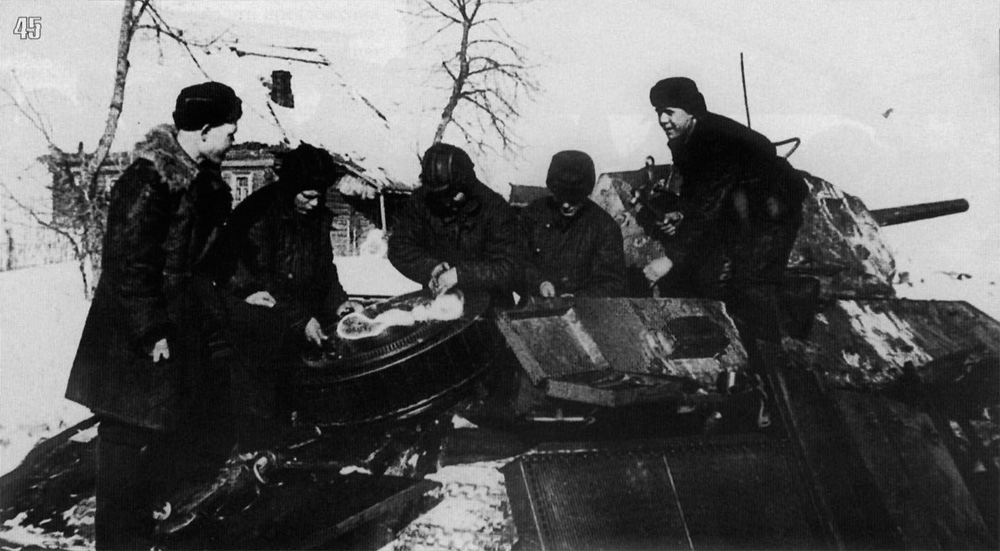 1st Guards tank brigade in Moscow battle