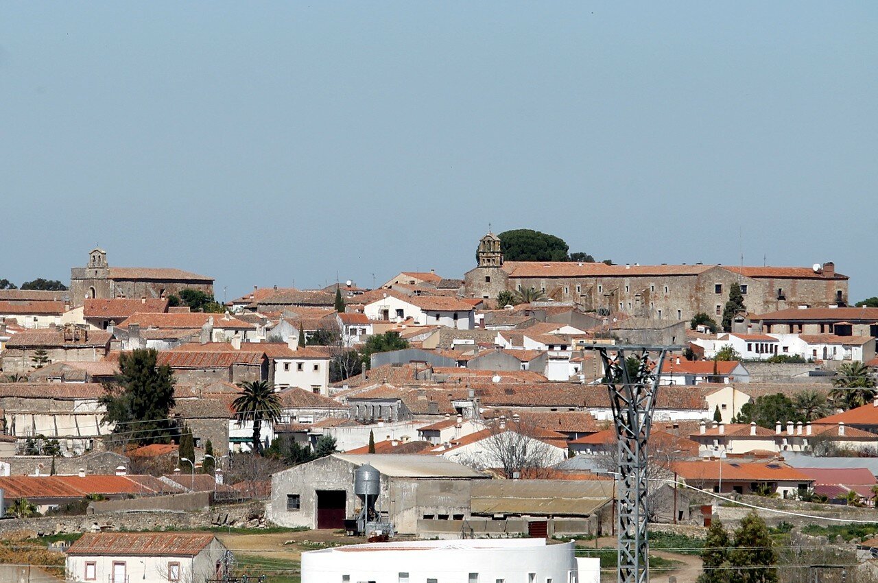 Trujillo, view from Los Berrocales