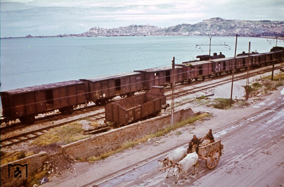 The holiday mood on the Adriatic but disappoint on oxcarts retreating German soldiers sit in.jpg