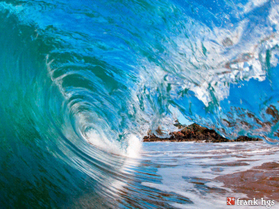 Красочный живой морской фон своими руками - Бесплатный красивый фон с морем для живой открытки
