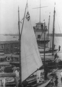  Общий вид яхты во время празднования 50-летия клуба
