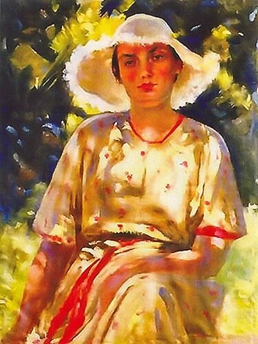 Самохвалов  Александр Николаевич (1894 - 1971) Под солнцем  1953