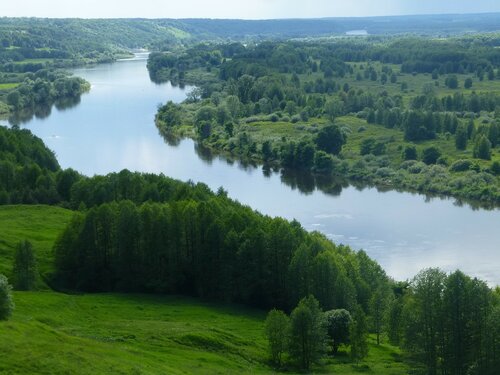 Река Клязьма в Гороховце