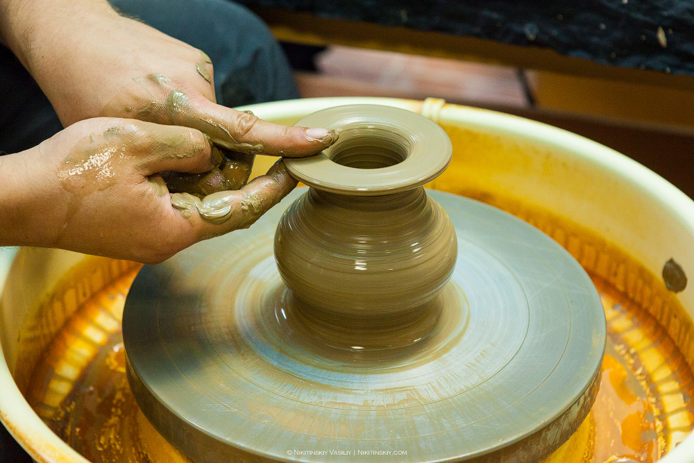 Изготовление глиняной посуды