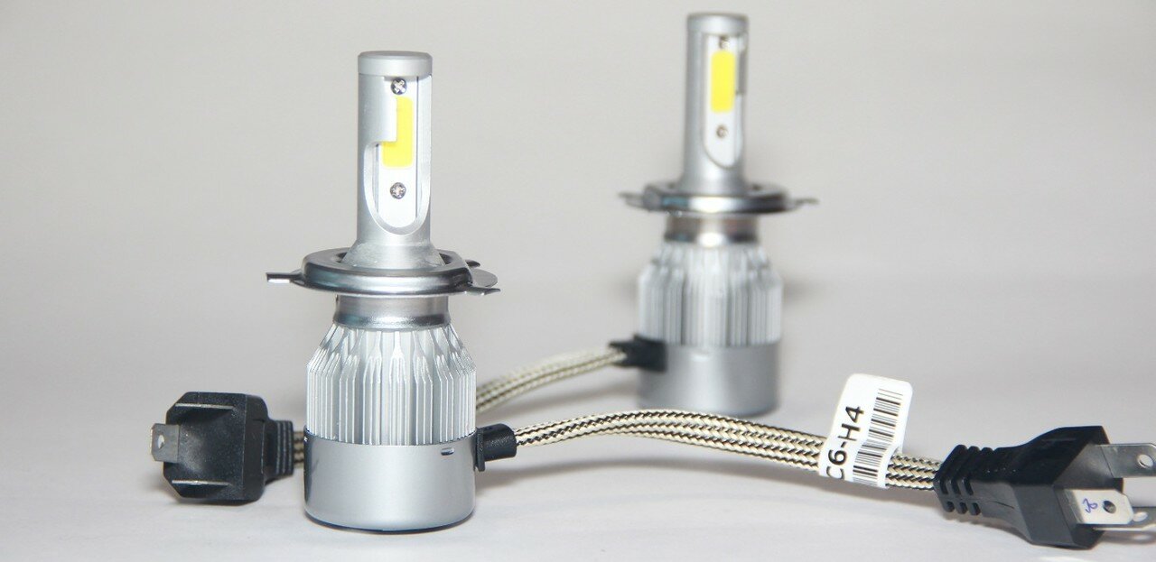 Светодиодные лампы h4 установка