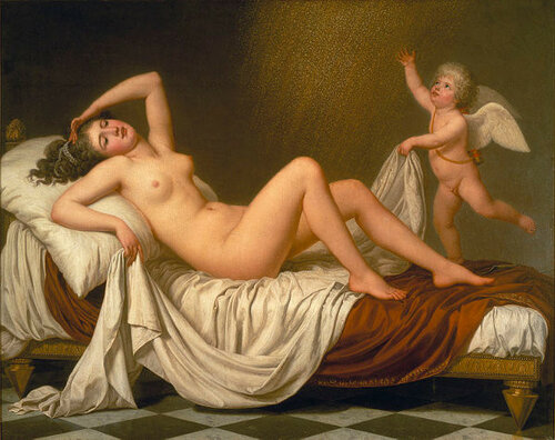 Adolf Ulrich Wertmuller Danae And The Shower Of Gold