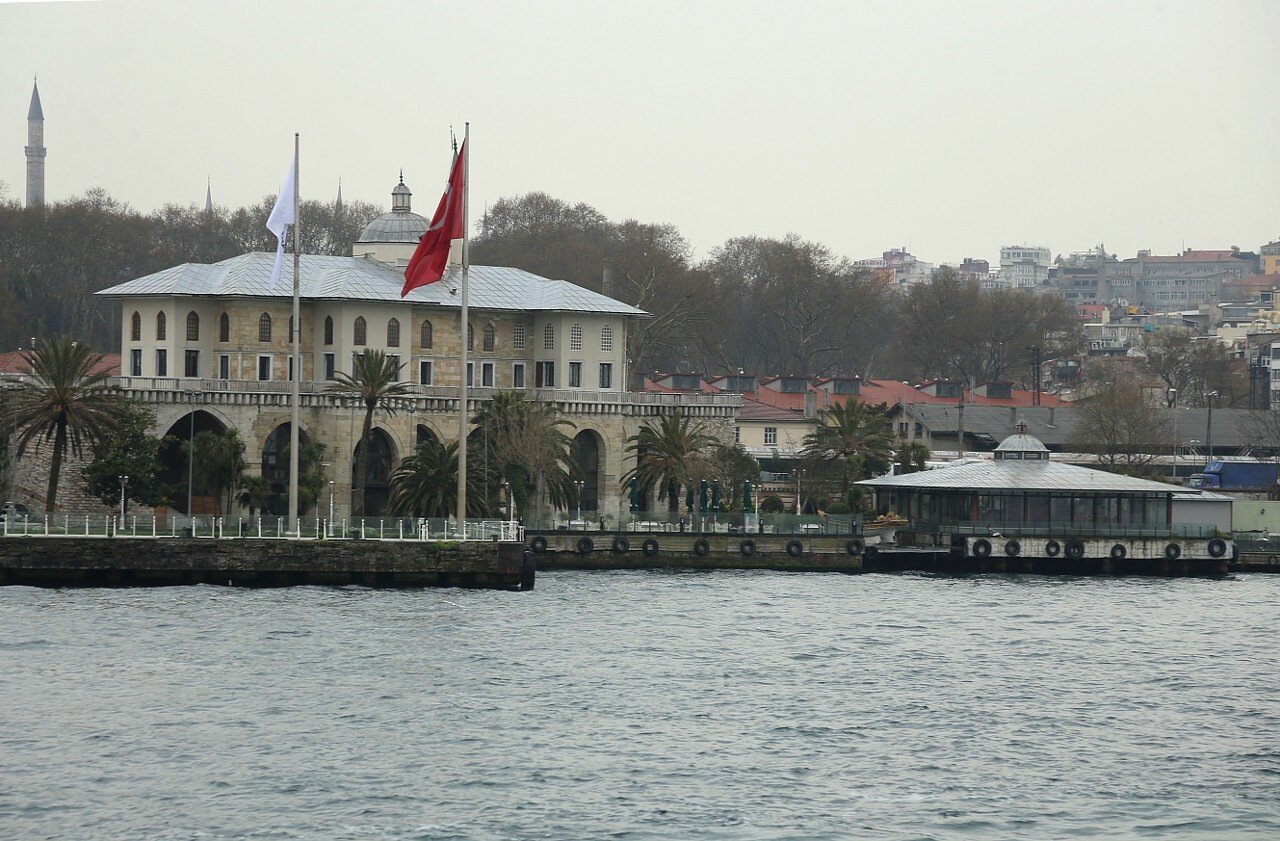 Istanbul and the Bosphorus aboard a ferry Eminonu-Kadikoy