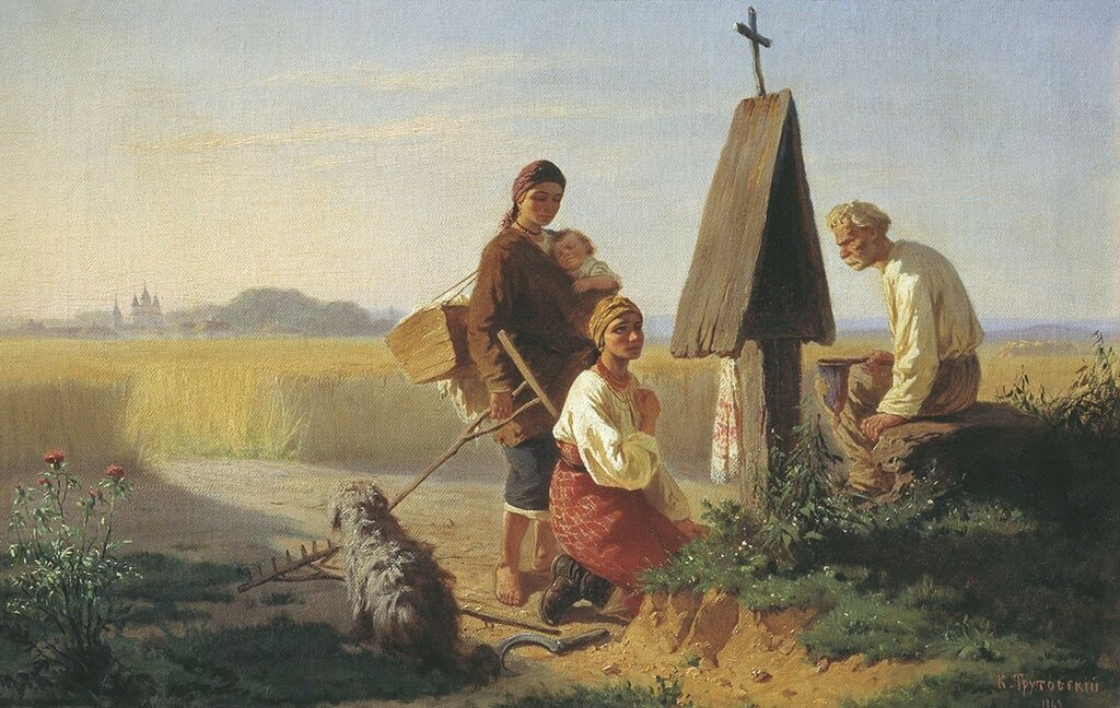 Сбор на церковь. Запорожский областной художественный музей