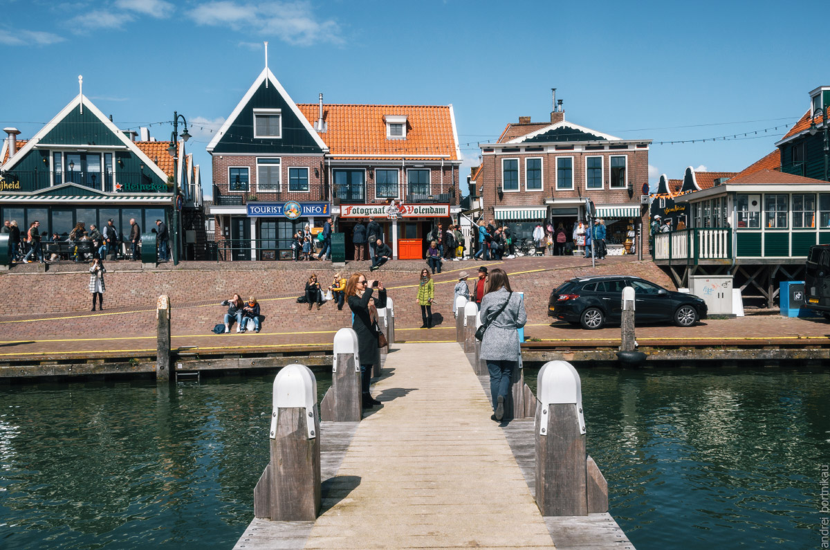 Рыбацкая деревня Волендам, Нидерланды