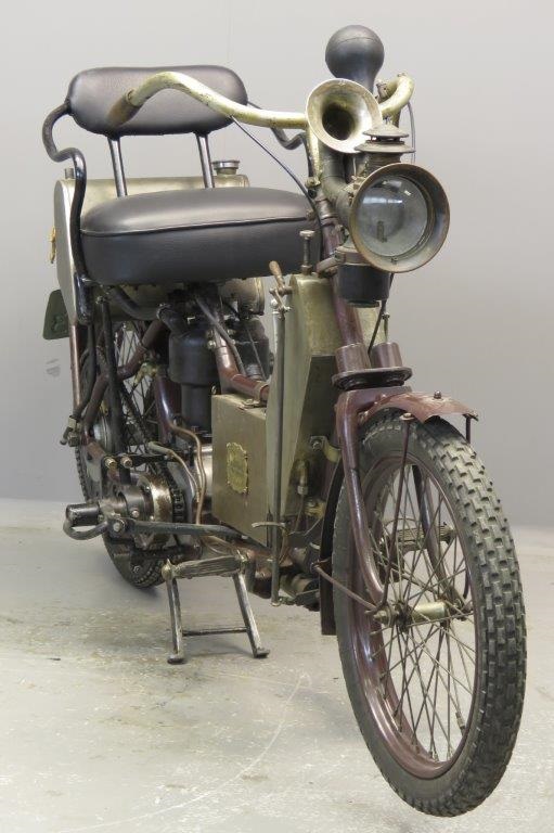 Старинный скутер AutoFauteuil 350 1908