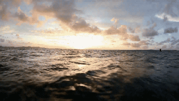 Красивый фон-анимация с классным морем - Бесплатный красивый фон с морем для живой открытки
