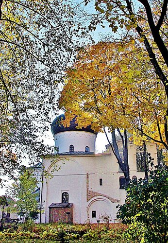 Спасо-Преображенский собор Мирожского монастыря во Пскове