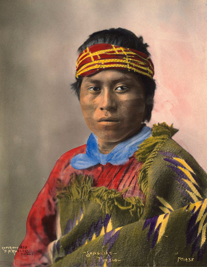 Песнеподобный из народа пуэбло, 1899.