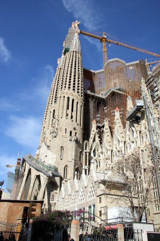 Sagrada Família. The Passion Façade