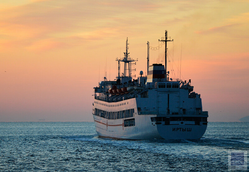 Госпитальное судно Тихоокеанского флота «Иртыш» после модернизации