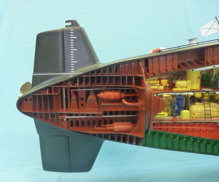 Модель Подводной Лодки 667-А «Навага»