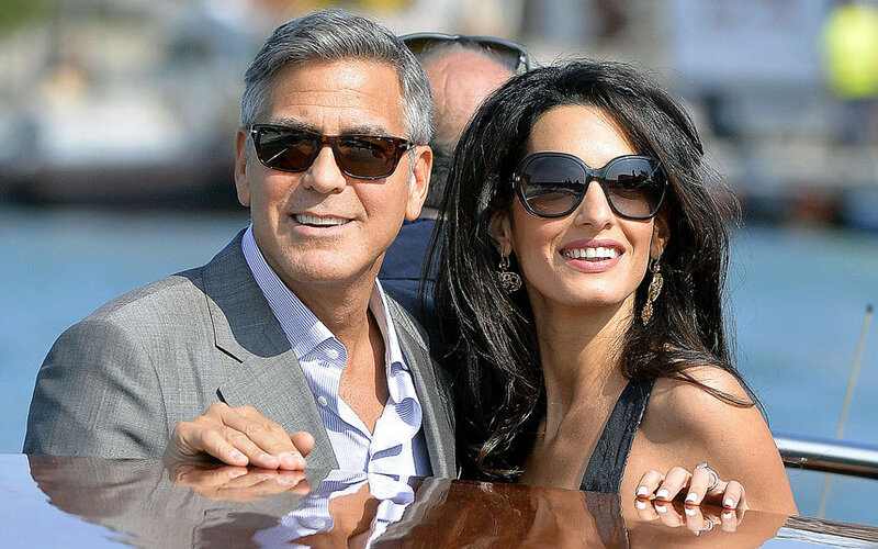 Официальные фотографии свадьбы Джорджа Клуни и Амаль Аламуддин