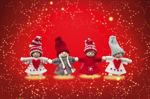 Una maravillosa postal de «feliz navidad» en línea - Gratis de hermosas animadas tarjetas postales con el deseo feliz navidad
