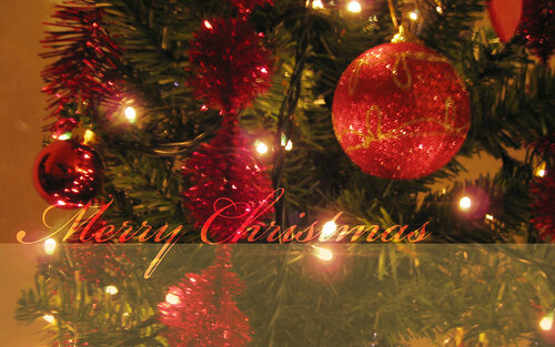 Una maravillosa postal de «feliz navidad» - Gratis de hermosas animadas tarjetas postales con el deseo feliz navidad
