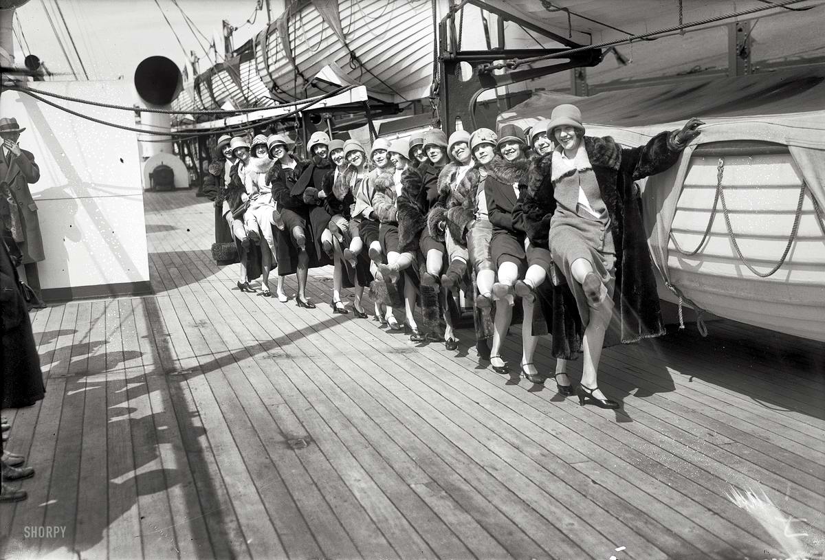 Варьете на палубе пассажирского судна (1926 год)