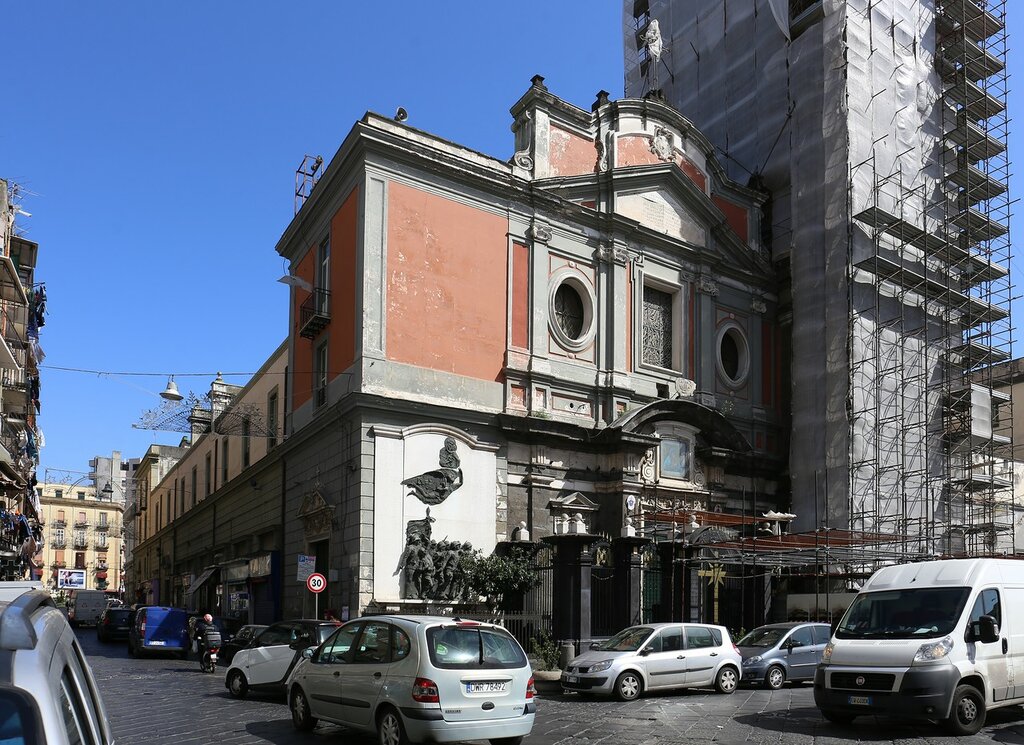 Naples. Carmine square (Piazza del Carmine)