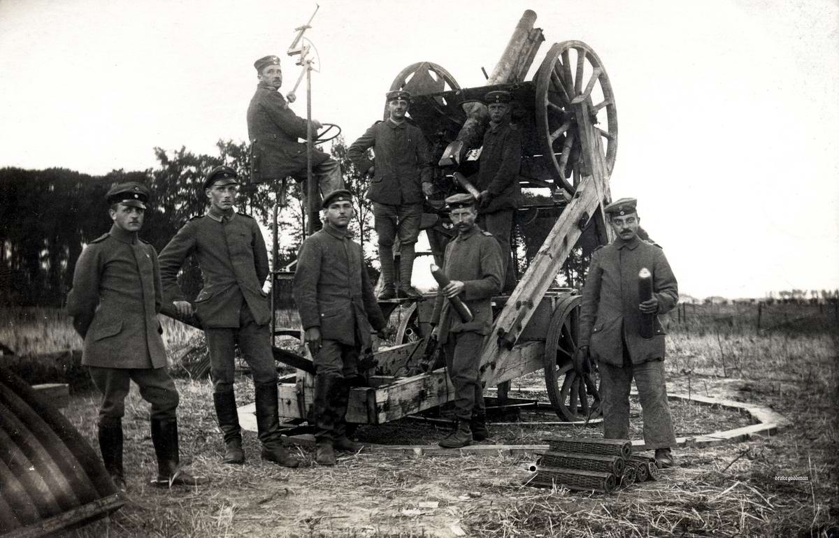 Полевая артиллерия первой мировой войны