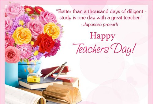 International Les Jours Fériés Journée Mondiale Des Enseignants - Gratuites, de jolies cartes postales vivantes
