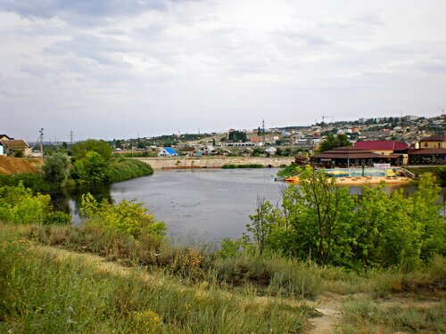 Река Мокрая Мечётка в Городище