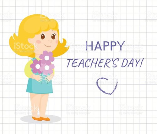 Heureuse Journée Mondiale Des Enseignants Clipart Coloré - Gratuites, de jolies cartes postales vivantes
